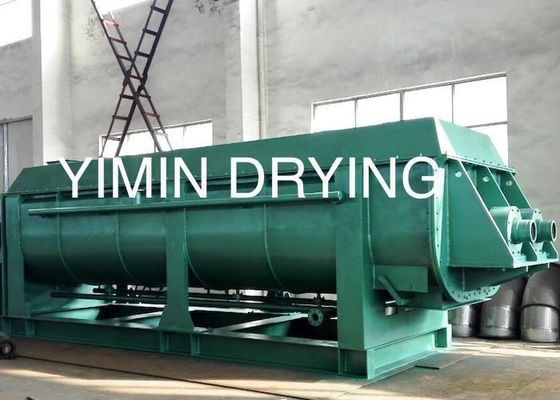 Rotary Paddle 250℃ Industrial Drying Equipment Sludge Dewatering Equipment