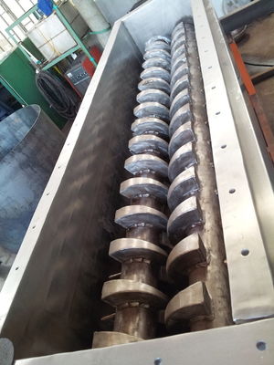 Rotary Paddle 250℃ Industrial Drying Equipment Sludge Dewatering Equipment
