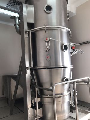 Pharmaceutical Industry 100 Liter Fluid Bed Dryer Granulator
