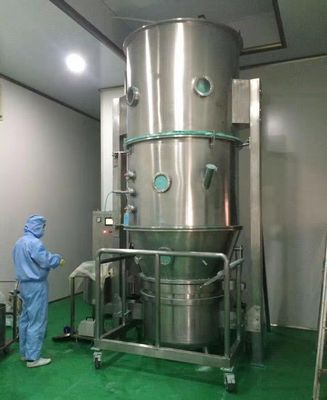 Pharmaceutical Industry 100 Liter Fluid Bed Dryer Granulator