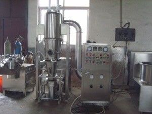 Electrical Heater 7.5kw Fluidized Bed Coating Equipment