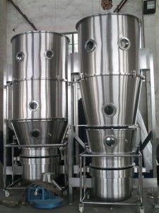 Electrical Heater 7.5kw Fluidized Bed Coating Equipment