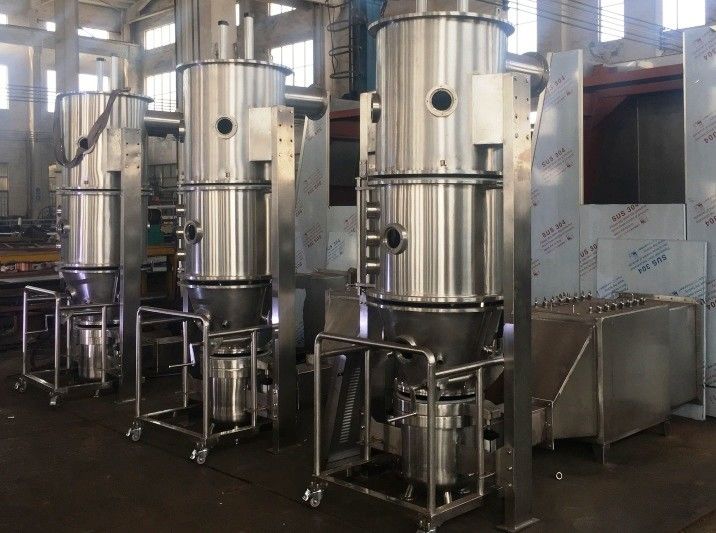 Pharmaceutical Industry 100 Liter Fluid Bed Dryer Granulator